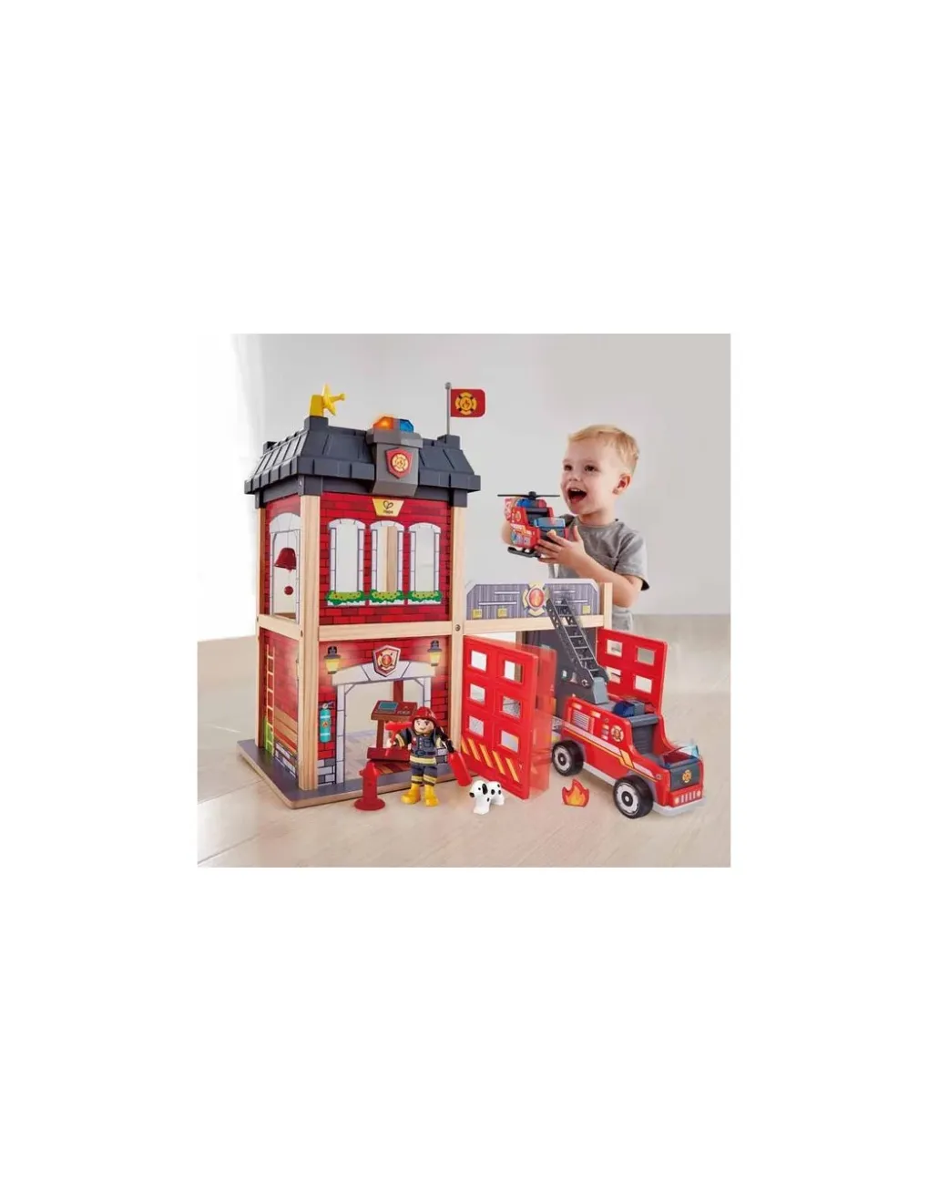 Hape Toys Caserne de pompier - Hape Best