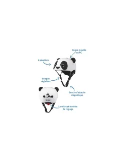 Micro Mobility Casque enfant Panda 3D taille S - Clearance