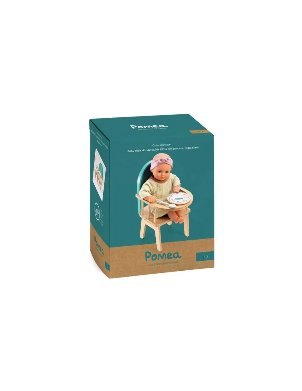 Djeco Chaise à barreaux pour poupée Pomea - Best