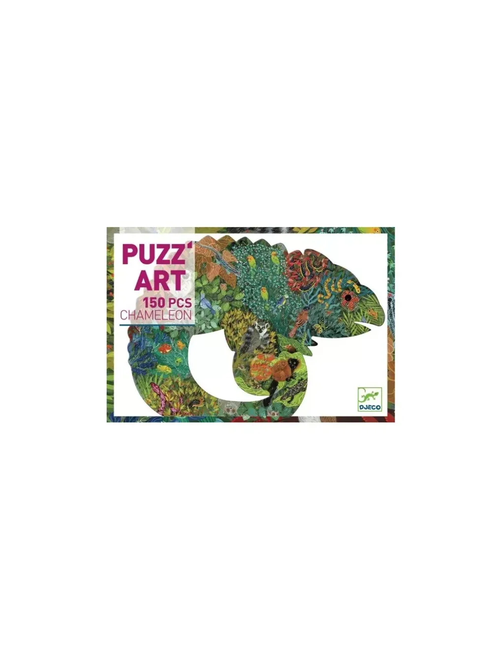 Djeco Chameleon Puzz'art 150 pièces - Discount