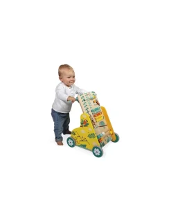 Janod Chariot de marche multi activités Tropik - Hot