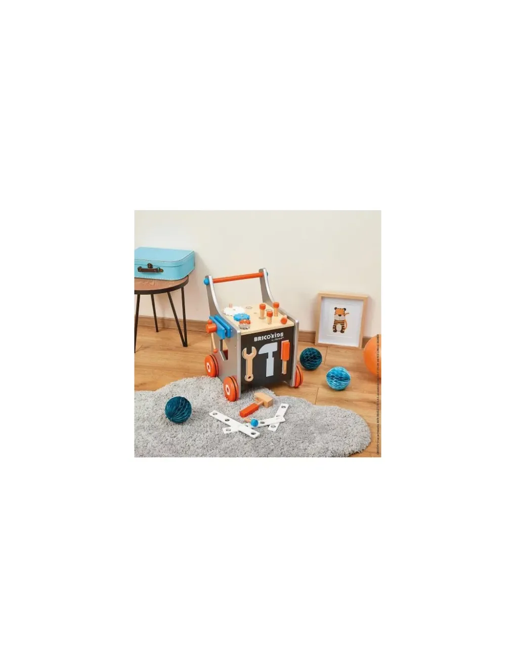 Janod Chariot magnétique brico'kids -