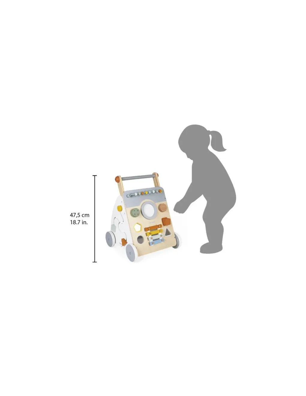 Janod Chariot multi-activités Sweet Cocoon - Hot