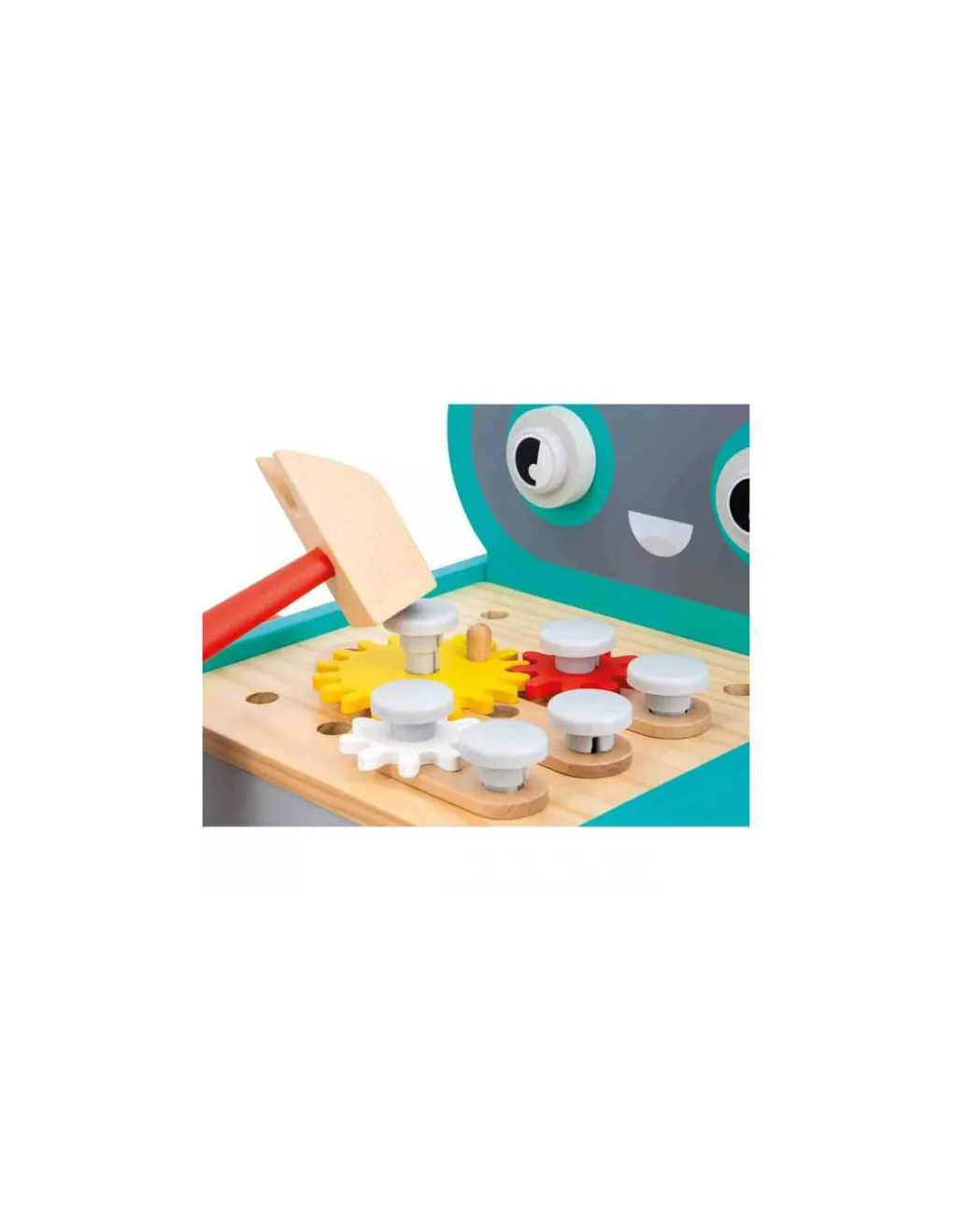 Janod Chariot Robot Brico'Kids - Hot