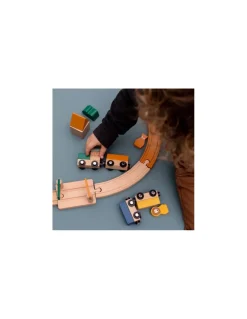 Trixie Chemin de fer en bois -