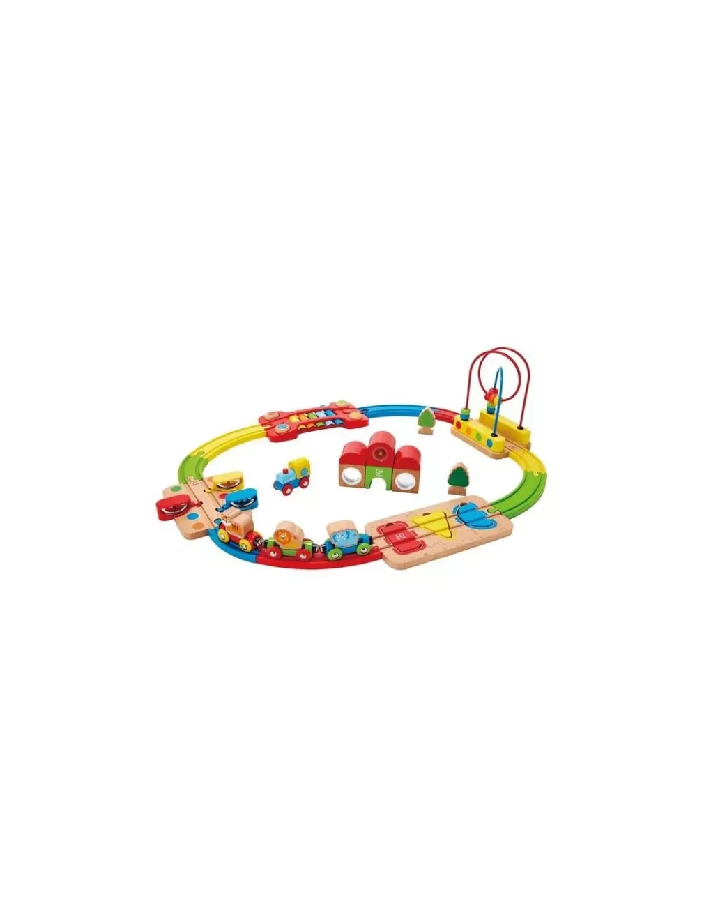 Hape Toys Chemin de fer puzzle arc en ciel - Hape Best