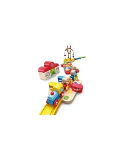 Hape Toys Chemin de fer puzzle arc en ciel - Hape Best