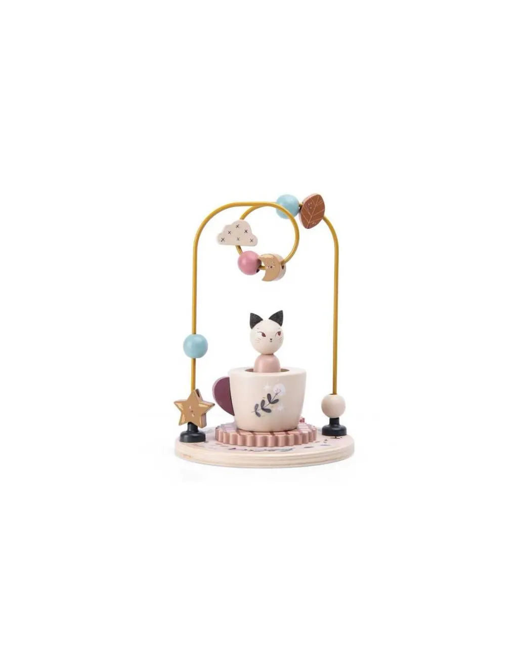 Moulin Roty Circuit de perles avec empilable Après la pluie - Discount