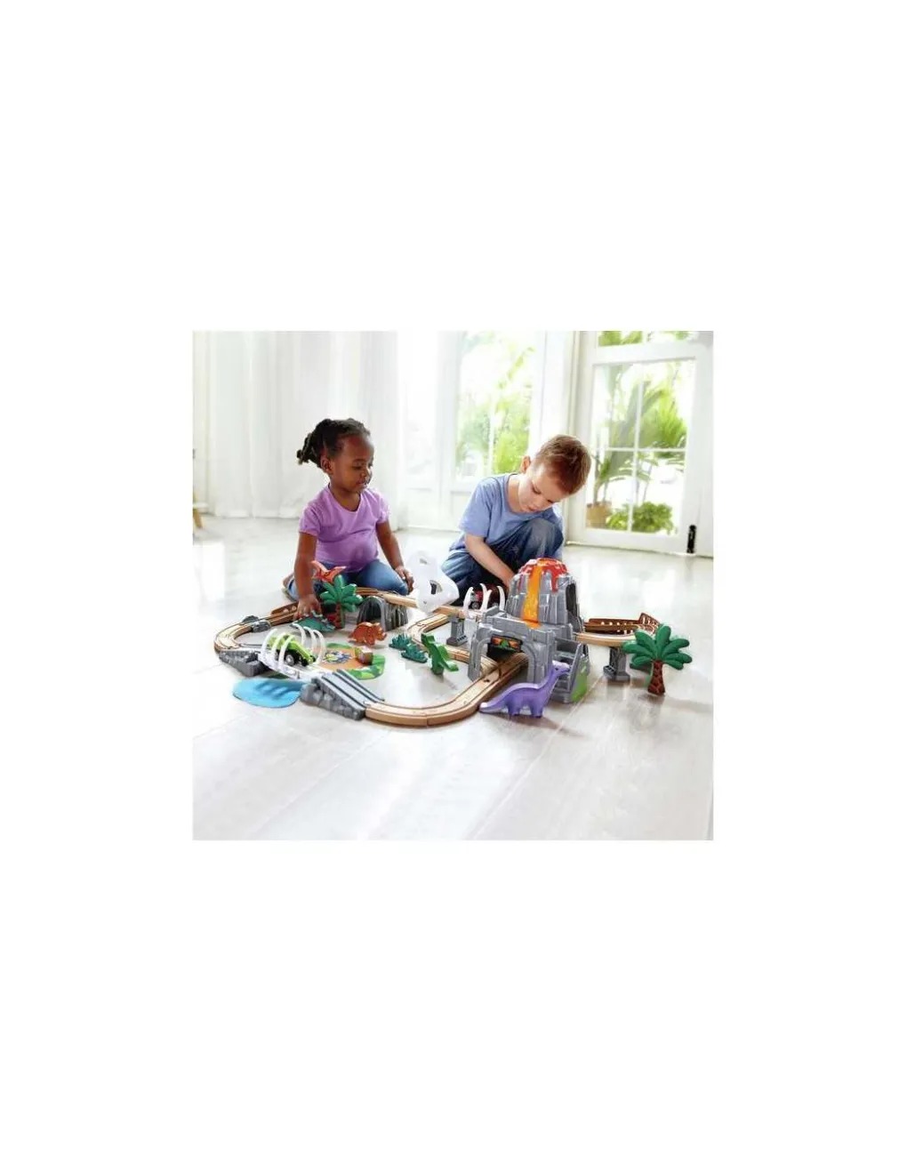 Hape Toys Circuit de train Dino Adventure - Hape Clearance