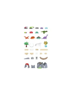 Hape Toys Circuit de train Dino Adventure - Hape Clearance