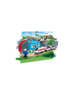 Hape Toys Circuit de train Grande métropole - Hape Hot