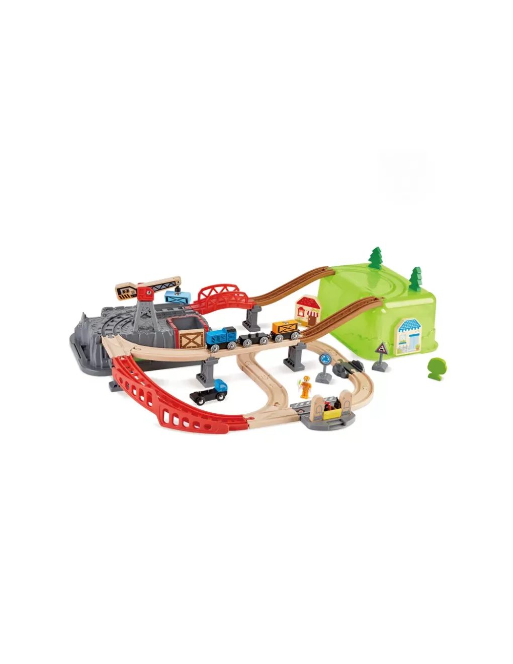 Hape Toys Circuit de train Railway bucket builder - Hape Sale