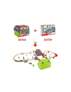 Hape Toys Circuit de train Railway bucket builder - Hape Sale