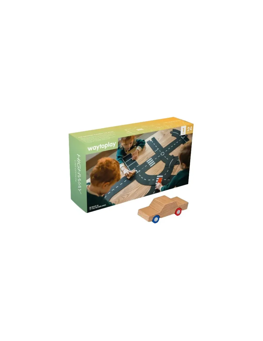Waytoplay Circuit de voiture Autoroute avec voiture - Sale
