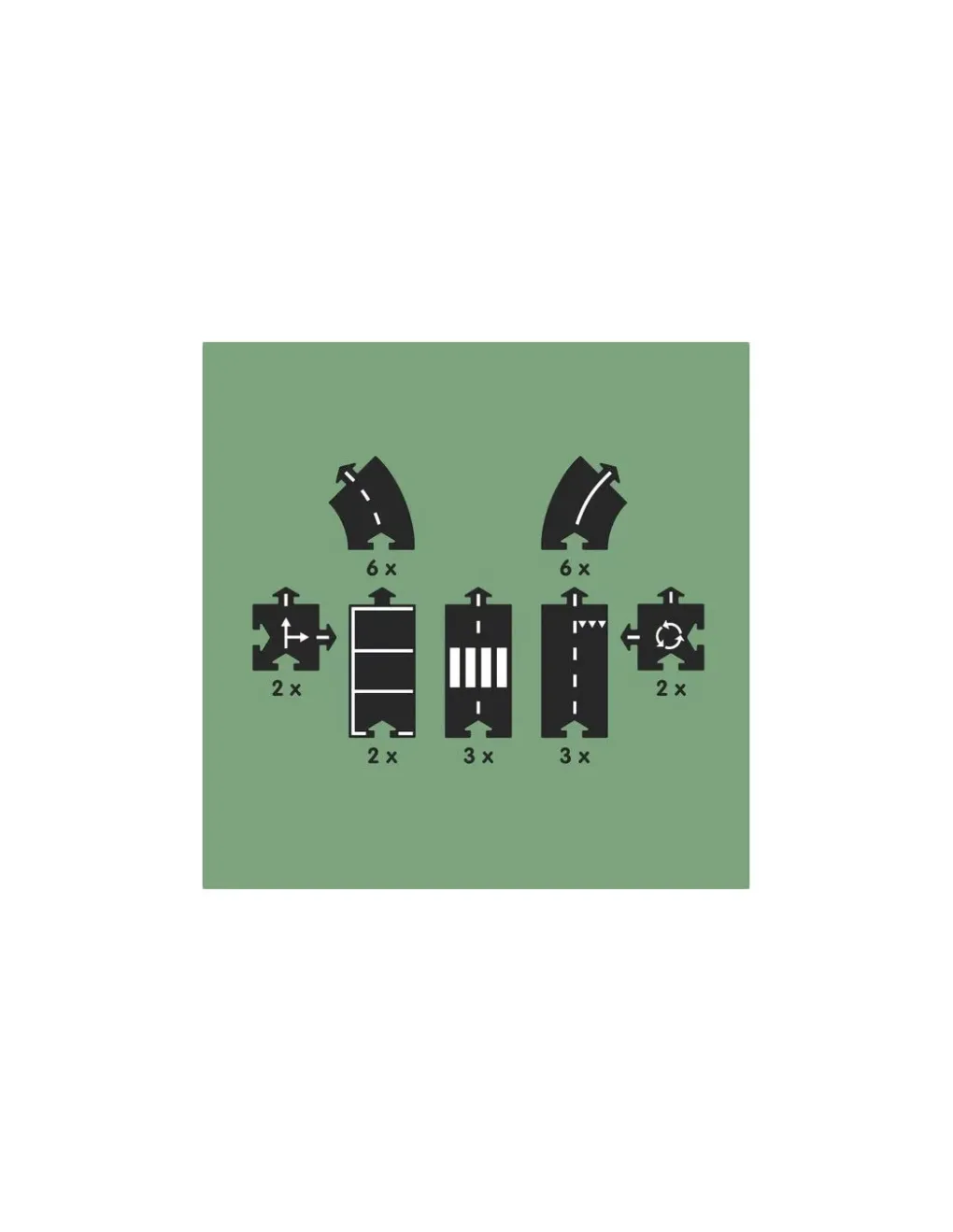 Waytoplay Circuit de voiture Autoroute - Sale