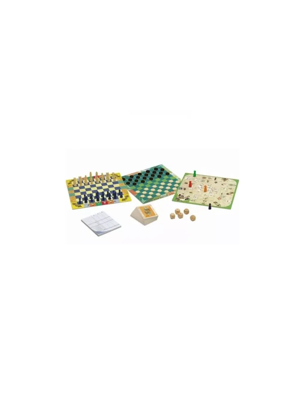 Djeco Classic box boîte de 20 jeux - Hot