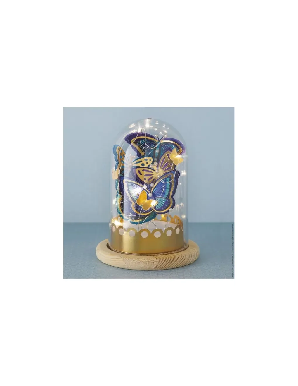 Janod Cloche lumineuse Papillons à créer - Les ateliers déco -