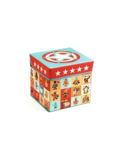 Little Big Room by Djeco Coffre à jouets siège Stars - Djeco