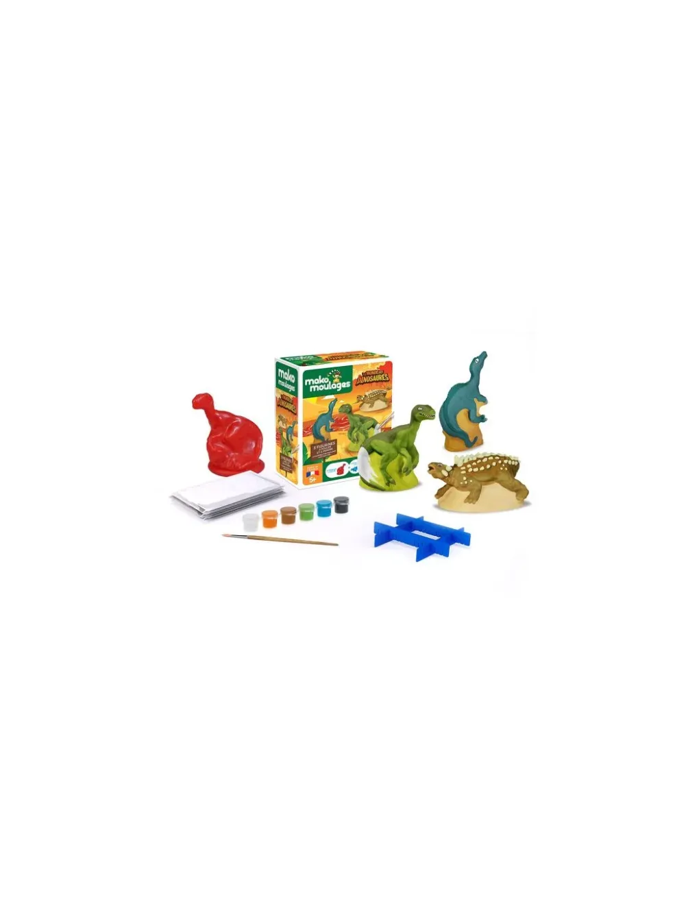 Mako creations Coffret 3 moules le monde des dinosaures - Mako moulages Outlet