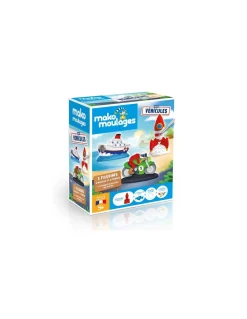 Mako creations Coffret 3 moules mes véhicules - Mako moulages Discount
