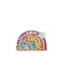 Sycomore Coffret arc en ciel 400 perles en bois - Online
