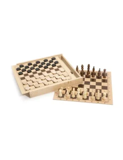 Jeujura Coffret d'échecs et de dames - Discount