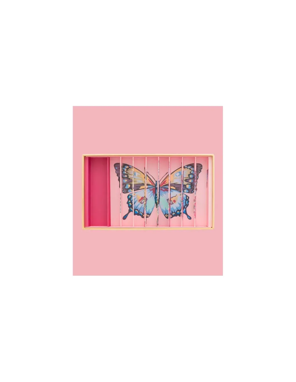 Billes and Co Coffret de 59 billes Papillons Anamorphique - Billes & Co Outlet