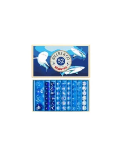Billes and Co Coffret de 52 billes Requin - Billes & Co Best