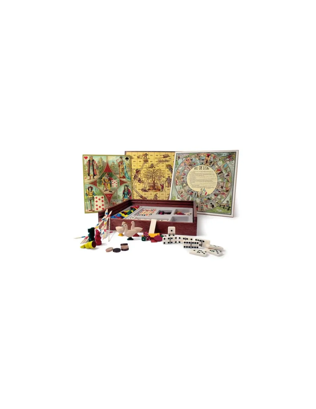 Jeujura Coffret de jeux tradition - Clearance