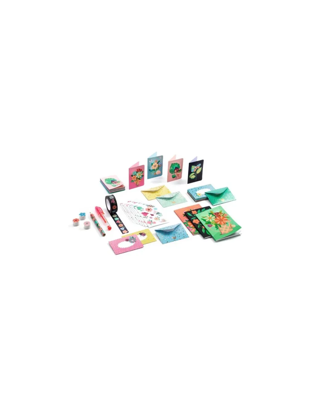 Lovely Paper by Djeco Coffret de papeterie Marie - Djeco Clearance