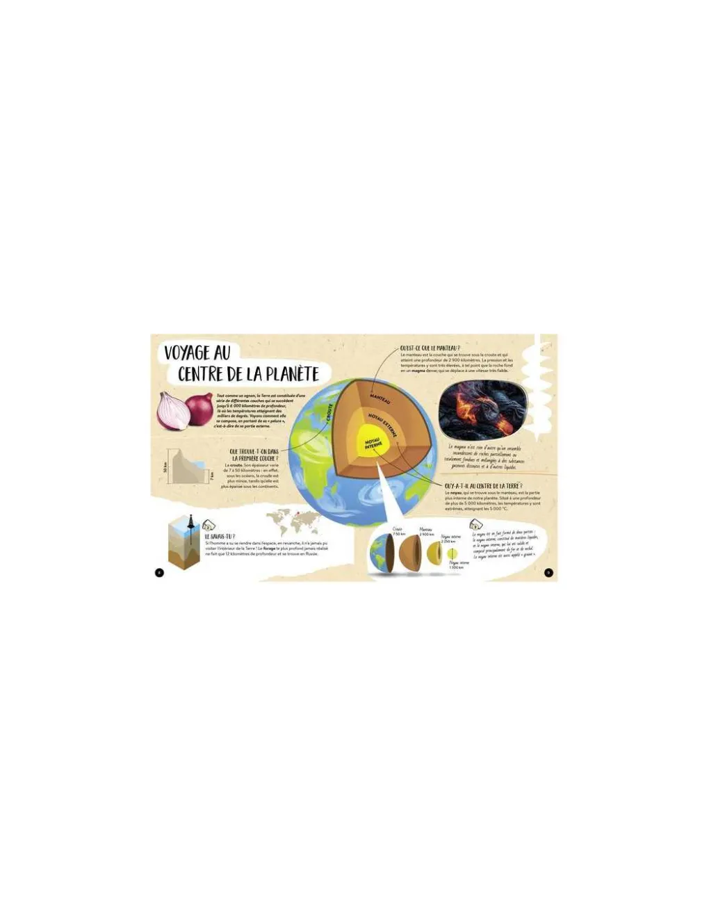Sassi junior Coffret du méga atlas des volcans - Sassi