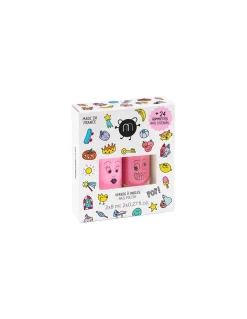 nailmatic KIDS Coffret duo vernis Pop et Nail stickers - Nailmatic Clearance