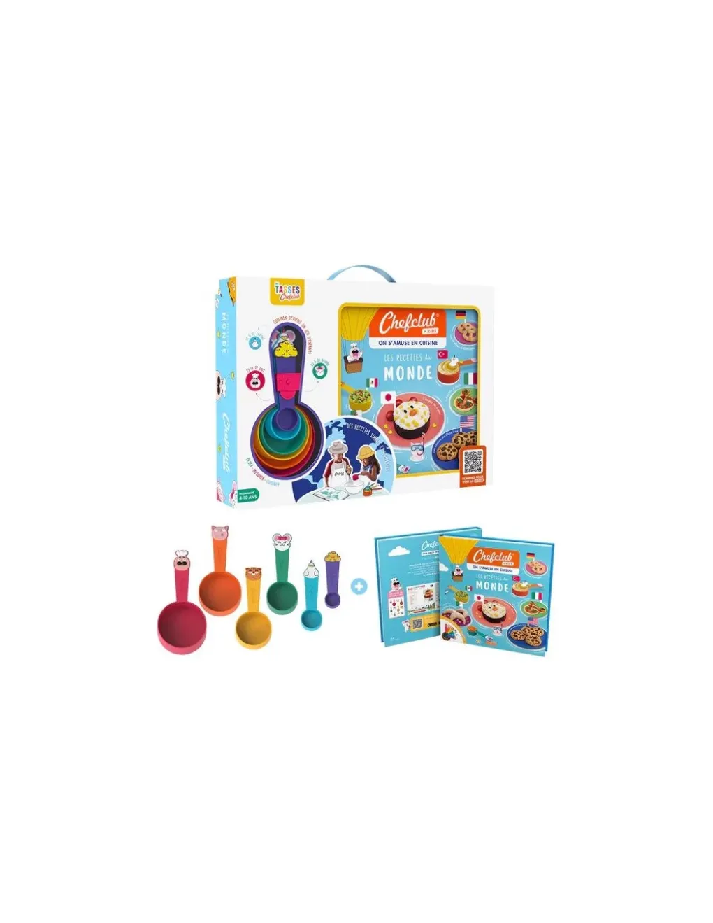 Chefclub kids Coffret Les recettes du Monde - New