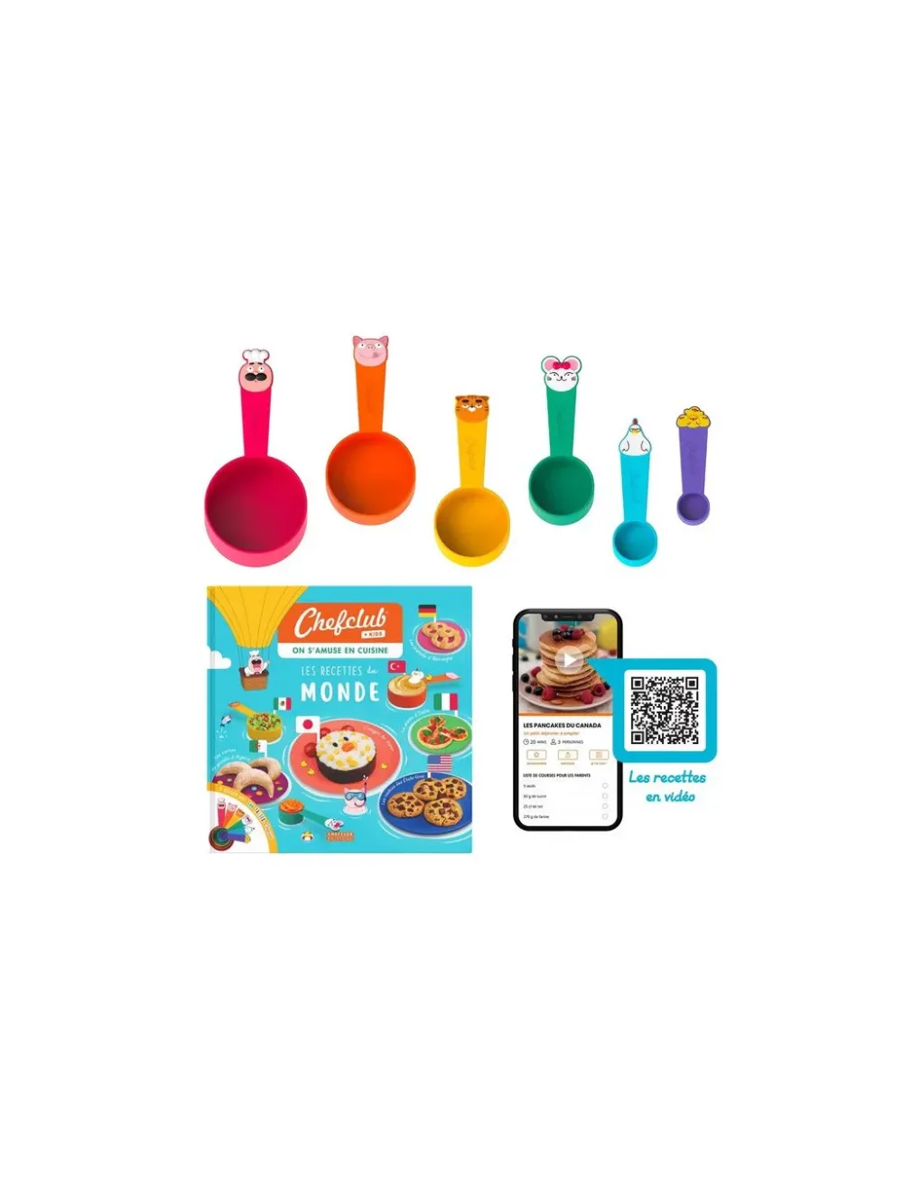 Chefclub kids Coffret Les recettes du Monde - New