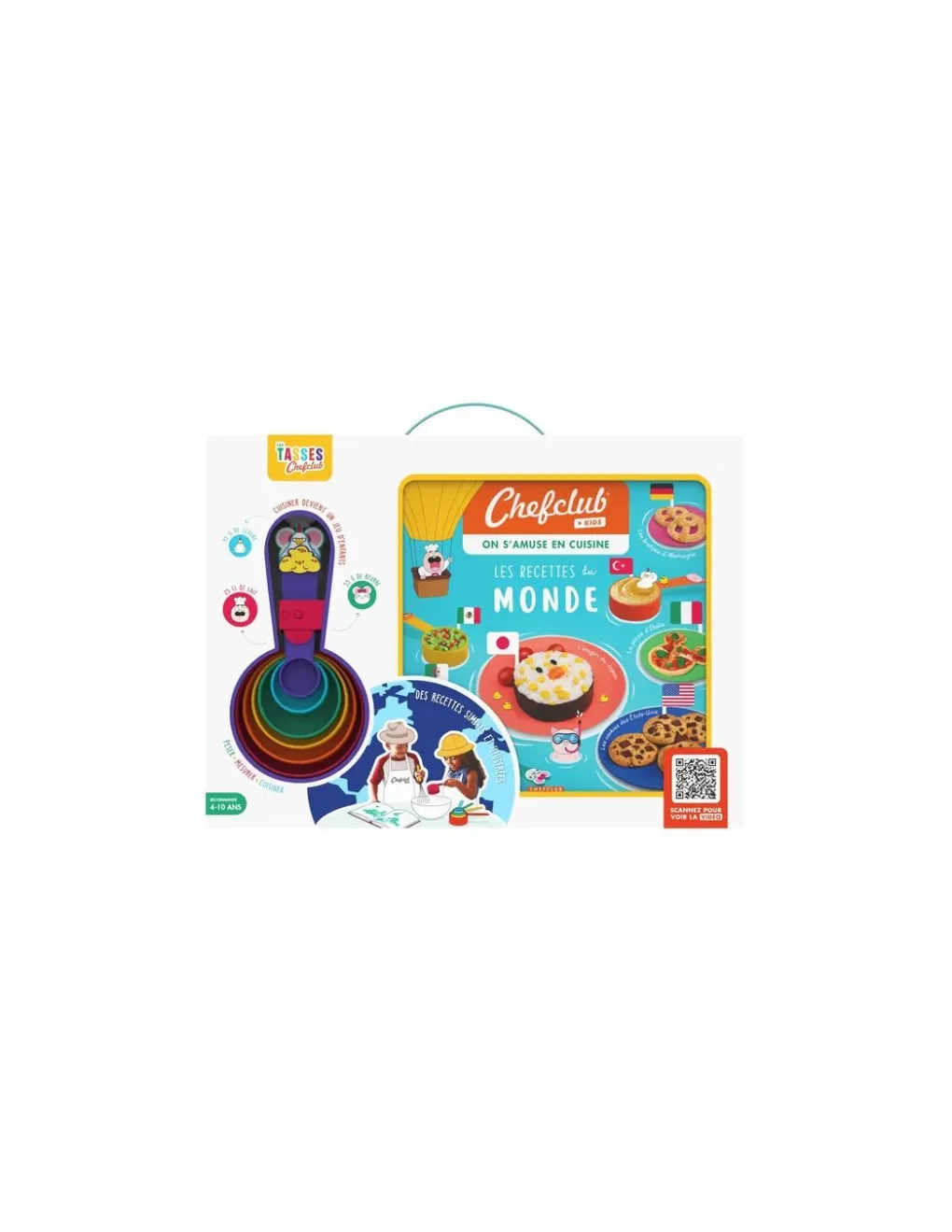 Chefclub kids Coffret Les recettes du Monde - New