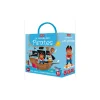 Sassi junior Coffret livre et puzzle Le monde des pirates - Sassi Outlet