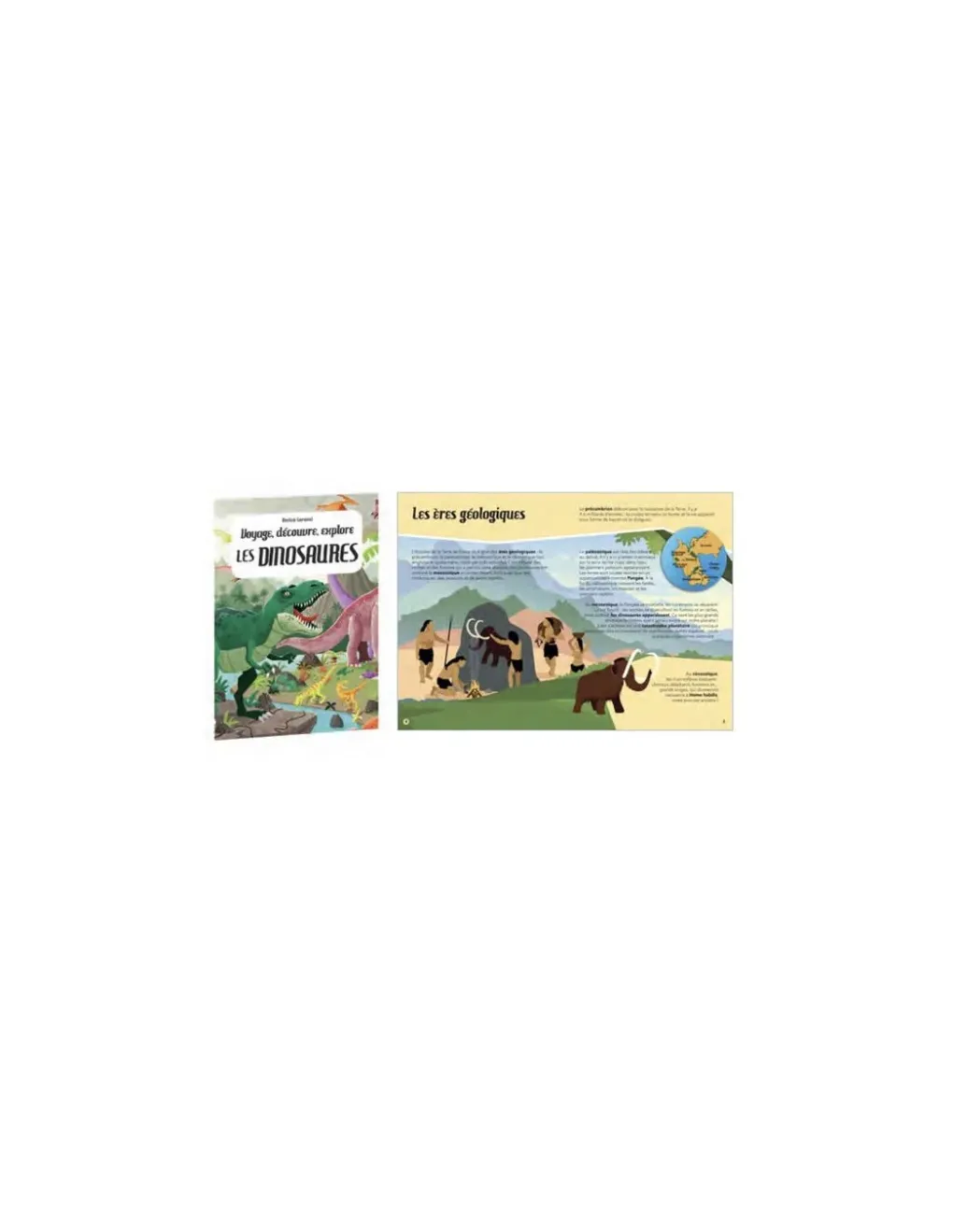 Sassi junior Coffret livre et puzzle Les dinosaures - Sassi Best