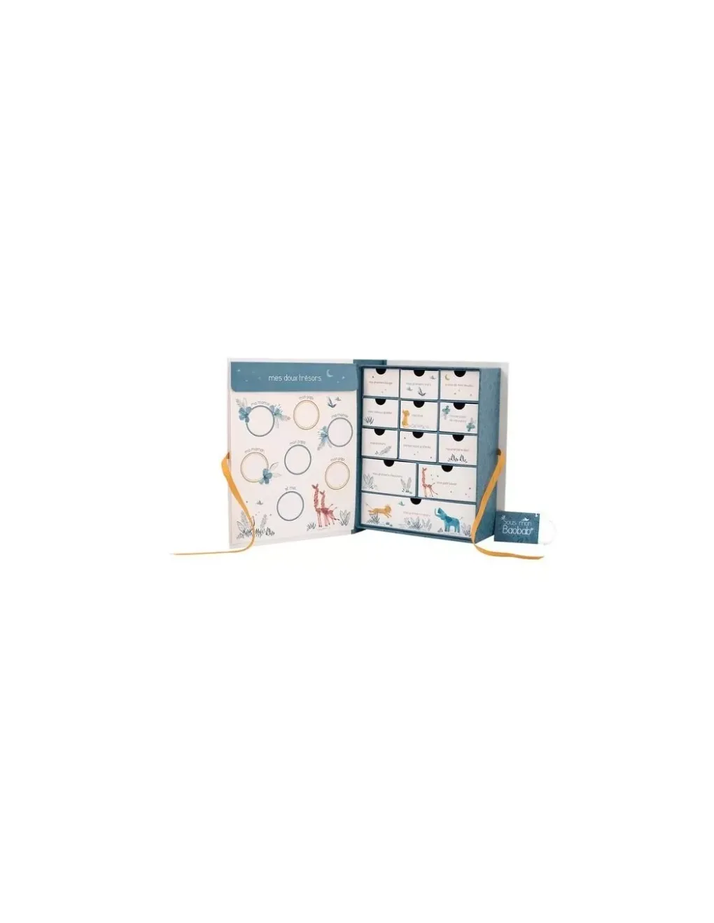 Moulin Roty Coffret naissance Sous mon baobab - Discount