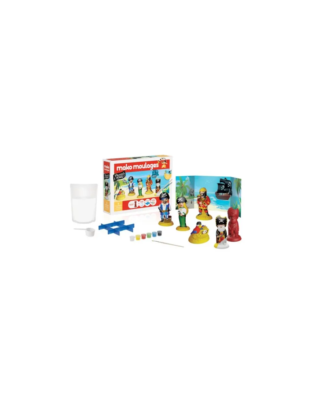 Mako creations Coffret Pirates à bord - Mako moulages Online
