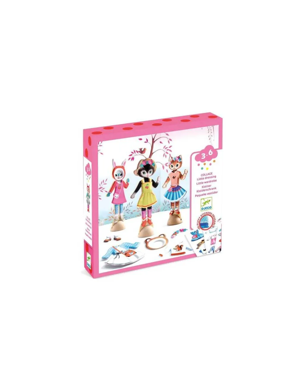 Djeco Collage little dressing -