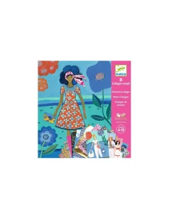Djeco Collages motifs Tendance Wax - Hot