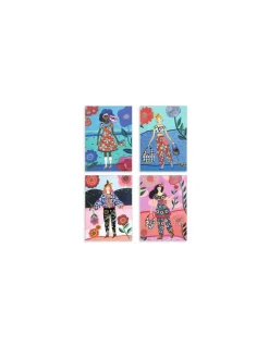 Djeco Collages motifs Tendance Wax - Hot