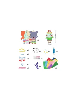 Djeco Collages pour les petits Petits choux - Clearance