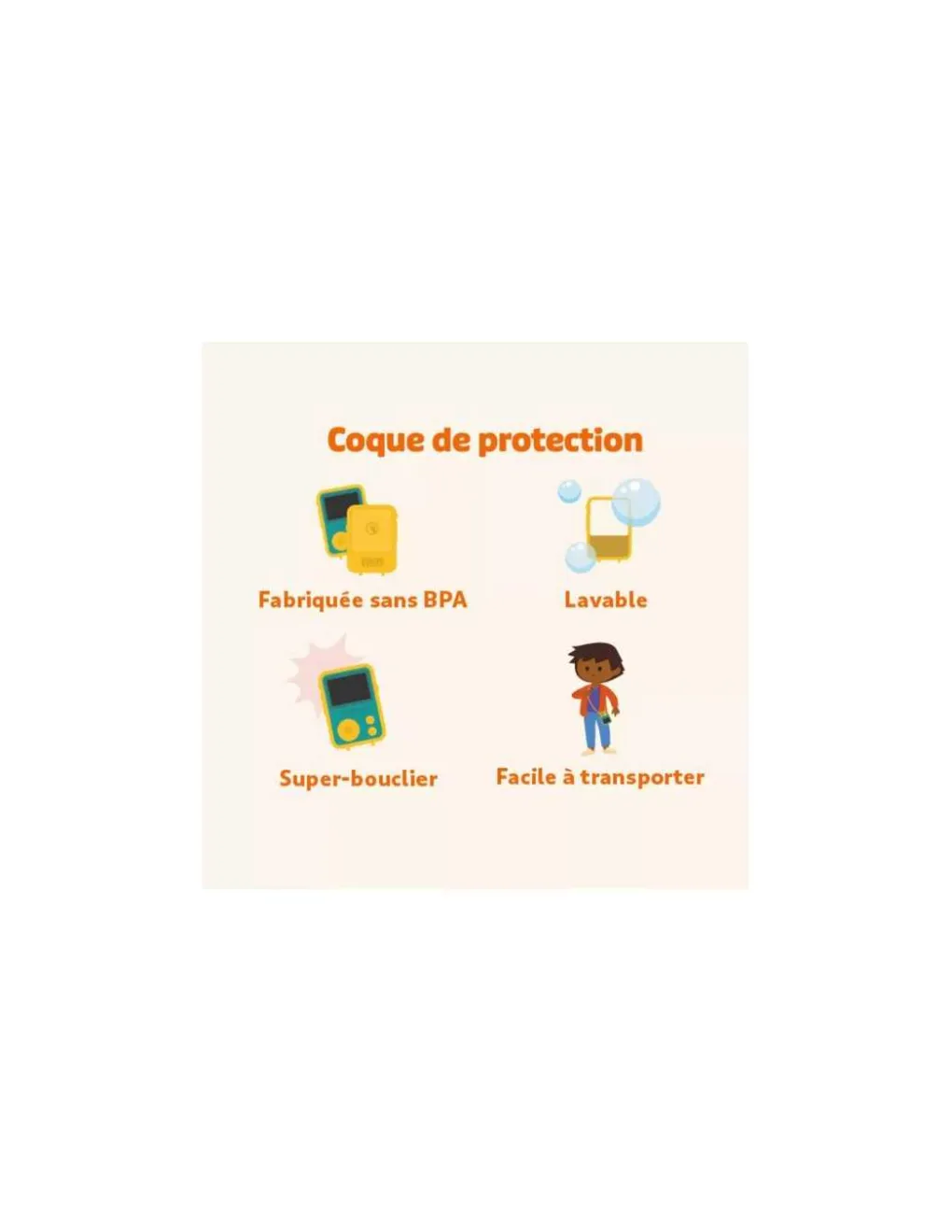 Lunii Coque de protection FLAM Verte - Best