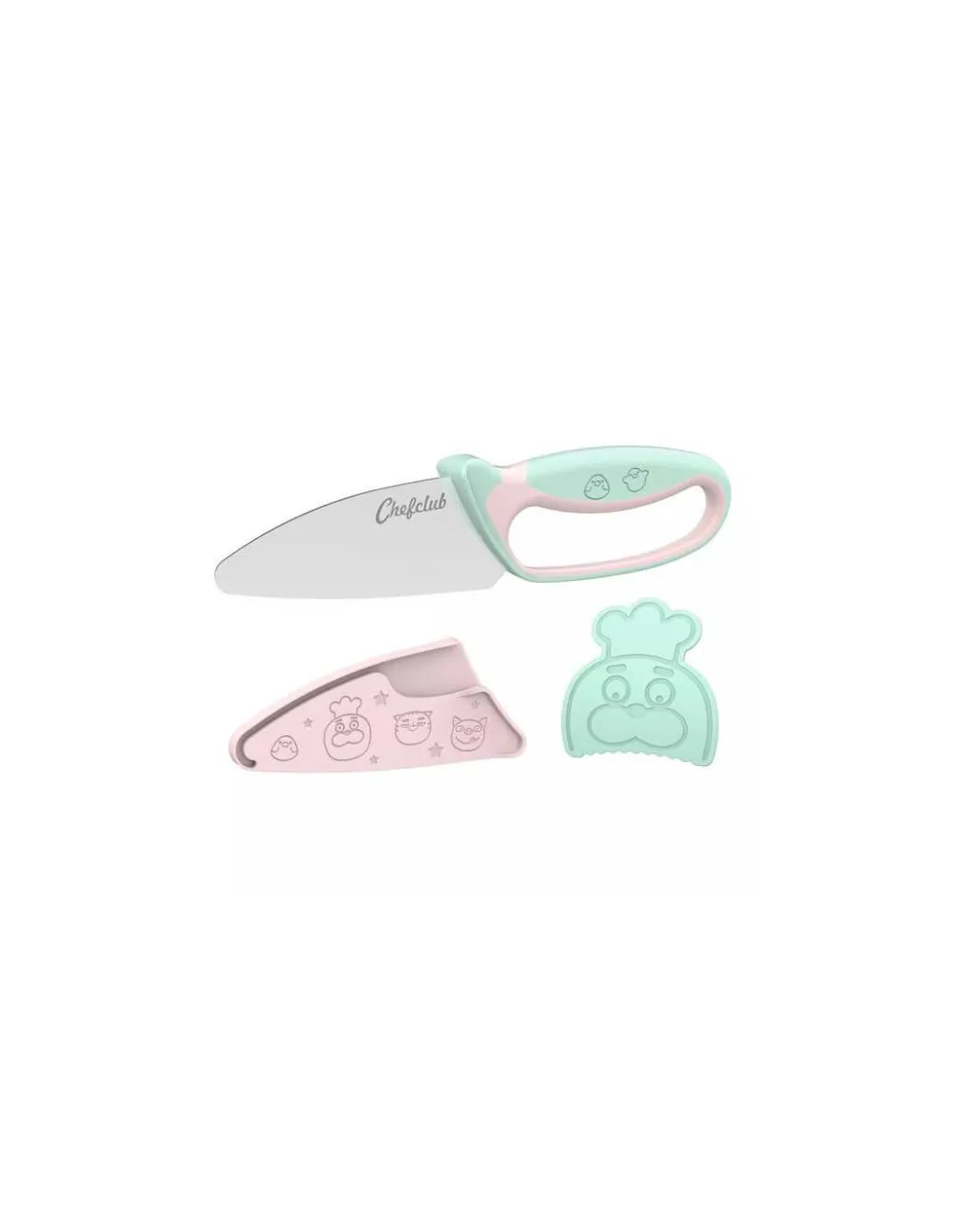Chefclub kids Couteau du chef pastel -