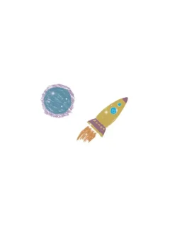 Djeco Crayons métalliques - Online