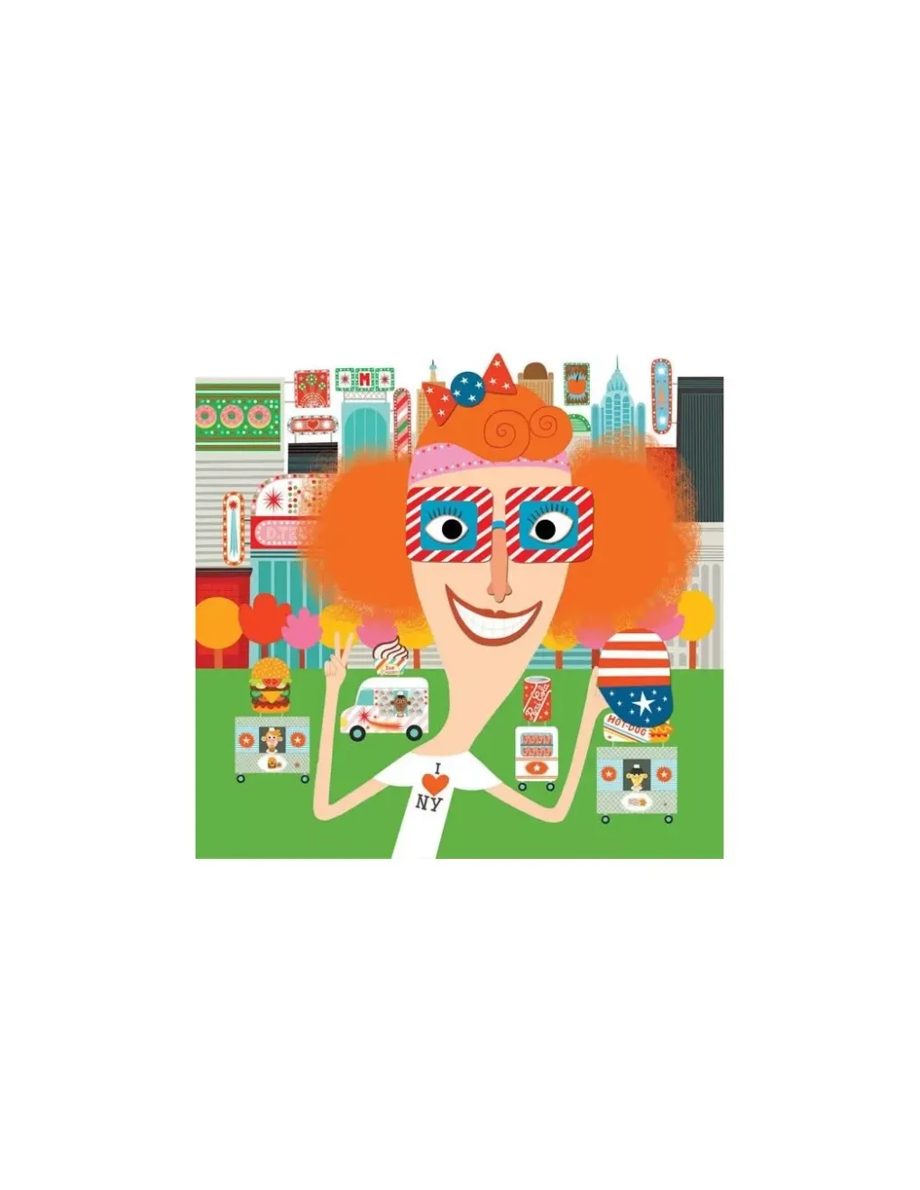 Djeco Créer des visages avec des stickers - Hot