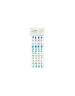 Great Pretenders Cristaux autocollants pour le visage - Discount