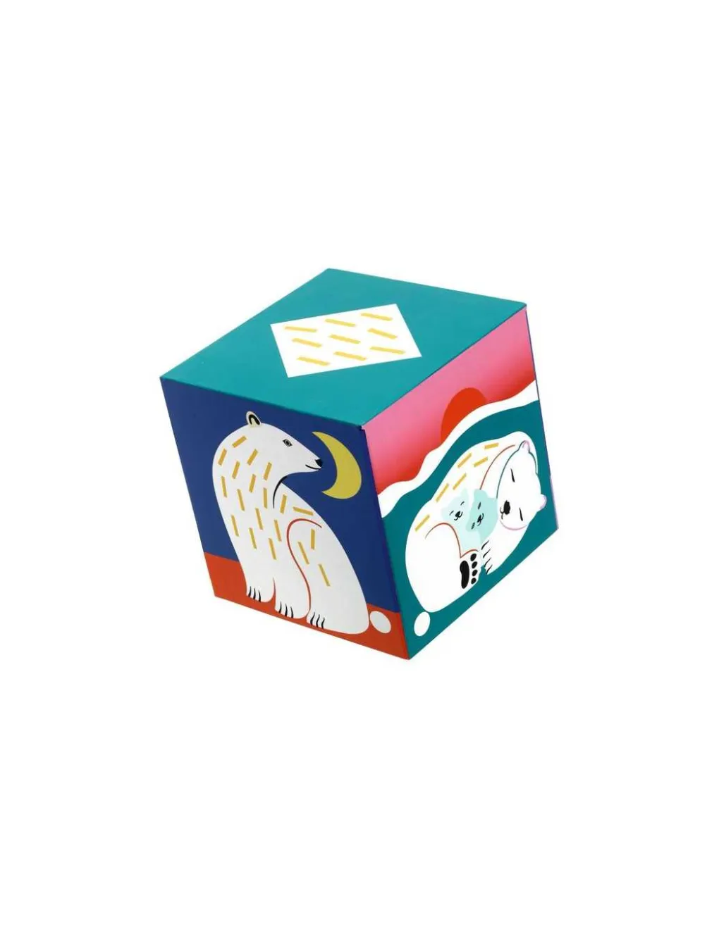 Djeco Cubes à empiler Animaux sauvages - Clearance