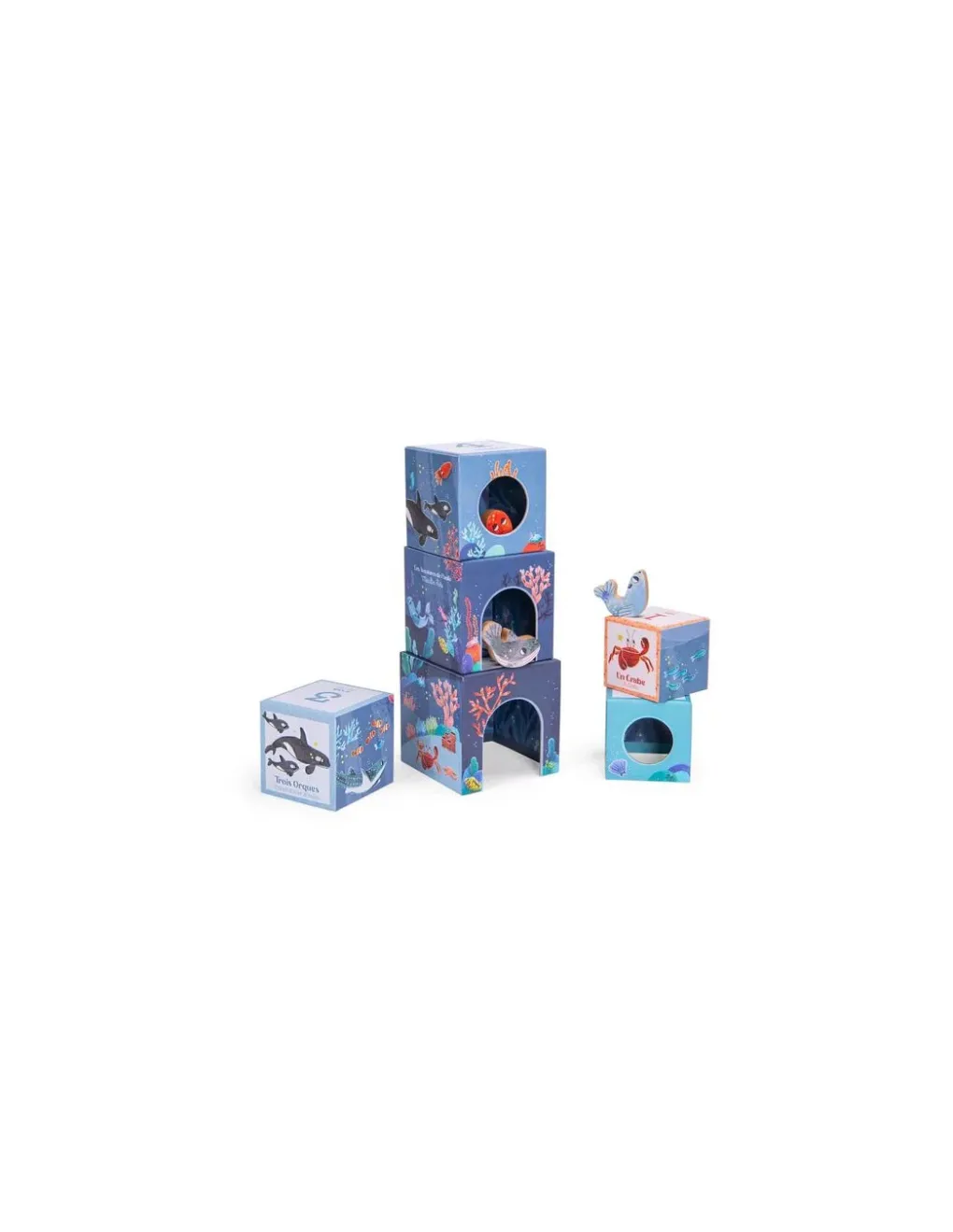 Moulin Roty Cubes empilables Les aventures de Paulie - Sale